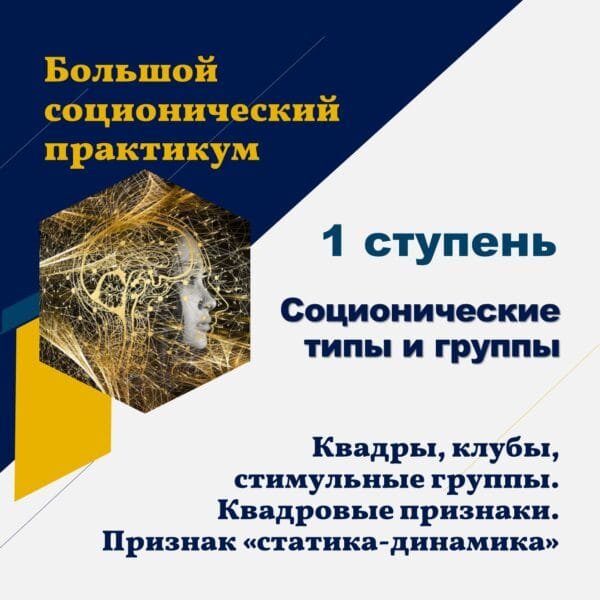 Соционические типы и группы